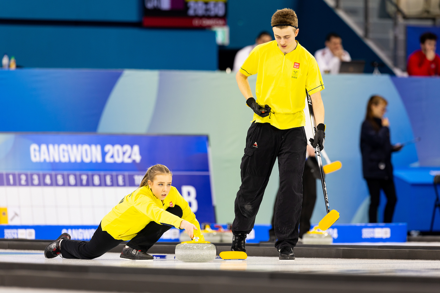 Ungdoms OS lag - Maja Roxin och Jonatan Meyerson